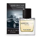 Ароматизатор Areon Car Perfume сухая карточка + Спрей 50ml Platinum MCP06 (стекло)