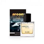 Ароматизатор Areon Car Perfume сухая карточка + Спрей 50ml Silver MCP05 (стекло)