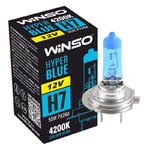 Галогенная лампа Winso Hyper Blue 4200K H7 55W 12V PX26d (1 шт.) 712740