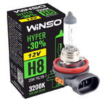 Галогенная лампа Winso Hyper H8 12V +30% 35W PGJ19-1 712800 (1 шт)