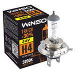 Галогенная лампа Winso Truck +30% H4 75/70W 24V (1 шт.)