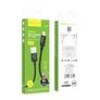 Кабель USB на Lightning (iPhone) 1м Hoco X89 Wind 2.4A Black