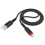 Кабель USB на Micro USB 1м Hoco X59 2.4A nylon TPE connectors Black