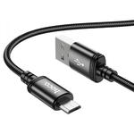 Кабель USB на Micro USB 1м Hoco X89 Wind 2.4A Black