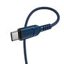 Кабель USB на Type-C 1м Hoco X59 3A nylon TPE connectors Blue