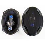 Коаксиальная акустическая система Овалы BM Audio XJ3-996B 500W (к-кт 2 шт)