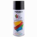 Краска черная глянцевая 450 ml Winso акриловая Spray (GLOSS BLACK/RAL9005) 880400