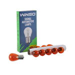 Лампа накаливания Winso PY21W 21W 12V BAU15s Amber смещенный цоколь (1 шт.)