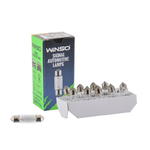 Лампа накаливания Winso SV8.5 T11 37mm 24V C5W mini (10шт) 725180