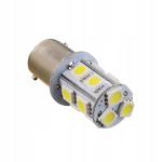 LED лампа BA15s (P21W) 12V белая 13 SMD (10+3)