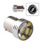 LED лампа BA15s (P21W) 12V белая 15 SMD (линза)