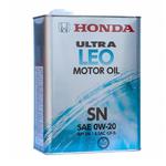 Моторное масло Honda Ultra LEO 0W20 4L