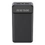 Портативный Аккумулятор POWER BANK 20000 mAh XO PR163 (дисплей, фонарик) Black