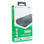 Портативный Аккумулятор POWER BANK 40000 mAh Borofone DBT01 PD QC3.0 (быстрая зарядка, диспл.) Black