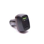 Зарядное устройство Car Charger SY-021 2 USB 3A QS3.0 12-24V (вольтметр, быстрый заряд)