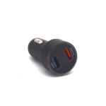 Зарядное устройство Car Charger 2 USB LED 5A (подсветка, быстрый заряд, вольтметр)