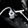 Зарядное устройство Hoco Z23 2 USB Dual-Port Car Charger White